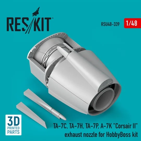 TA-7C, TA-7H, TA-7P, A-7K Corsair II exhaust nozzle for HobbyBoss k... TA-7C, TA-7H, TA-7P, A-7K Corsair II exhaust nozzle for HobbyBoss k...
