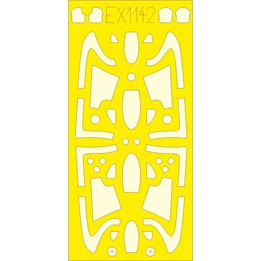 MiG-21F grey LööKplus for Eduard - Eduard Accessories 644333