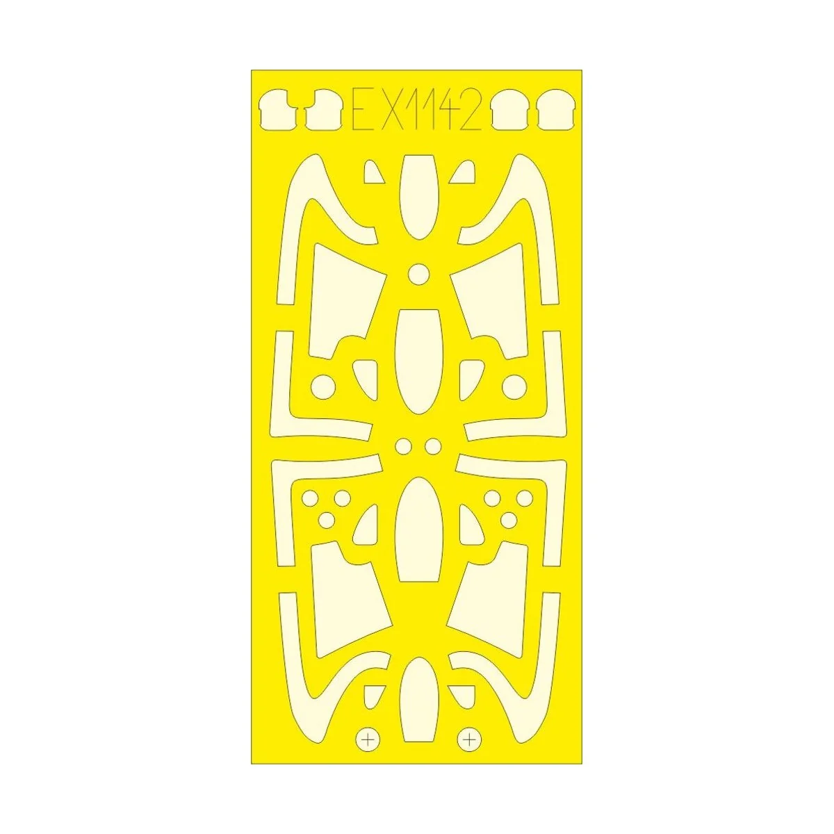 MiG-21F grey LööKplus for Eduard, 1/48 - Eduard Accessories 644333 MiG-21F grey LööKplus for Eduard, 1/48 - Eduard Accessories 644333