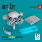 Sea King unfolded main rotor for Hasegawa kit (3D Printed), 1/48 - ...