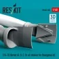 F/A-18 Hornet (A, B, C, D) air intakes for Hasegawa kit (3D Printed...