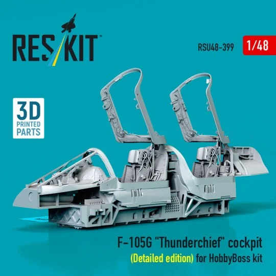 F-105G Thunderchief cockpit (Detailed edition) for HobbyBoss kit (3...