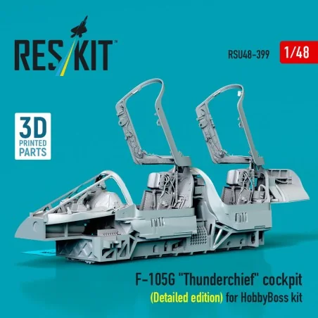 F-105G Thunderchief cockpit (Detailed edition) for HobbyBoss kit (3...