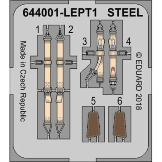 Bf 109G-6 LÖÖK for Tamiya, 1/48 - Eduard Accessories 644001