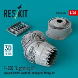 ?F-35B Lightning II exhaust nozzles (Vertical Landing) for Tamiya k...