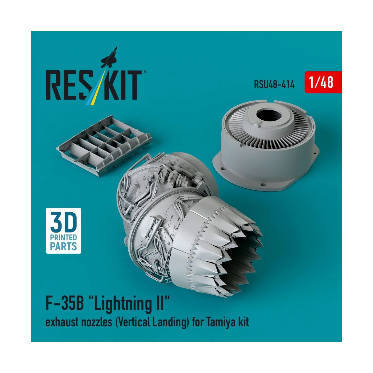 ?F-35B Lightning II exhaust nozzles (Vertical Landing) for Tamiya k...