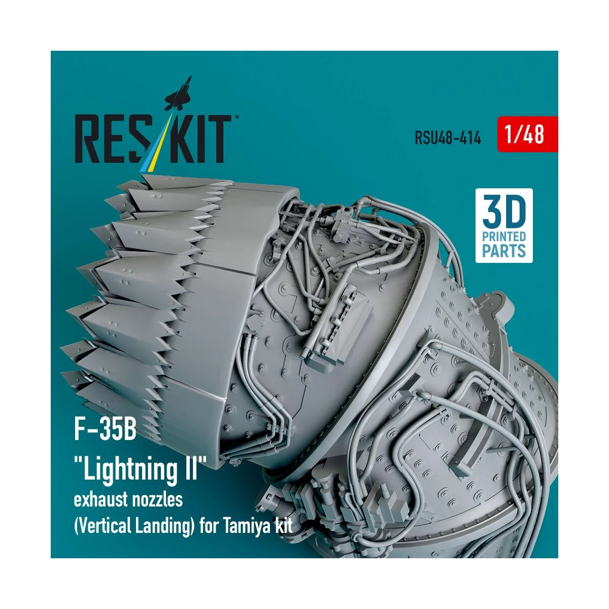 ?F-35B Lightning II exhaust nozzles (Vertical Landing) for Tamiya k...