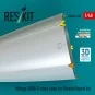 Mirage 2000-5 nose cone for Kinetic/Italeri kit (3D Printed), 1/48 ...