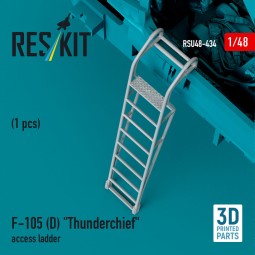 F-105D Thunderchief access ladder (1 pcs) (3D Printed), 1/48 - ResK...