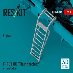 F-105D Thunderchief access ladder (1 pcs) (3D Printed), 1/48 - ResK...