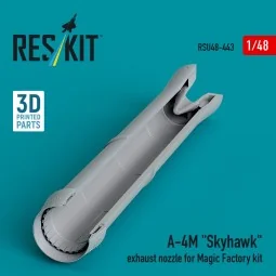 A-4M Skyhawk exhaust nozzle for Magic Factory kit (3D Printed), 1/4... 2