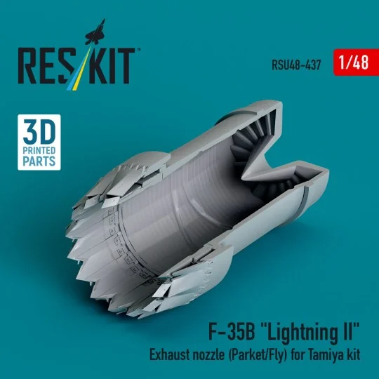 ?F-35B Lightning II exhaust nozzle (Parked/Fly) for Tamiya kit (3D ...