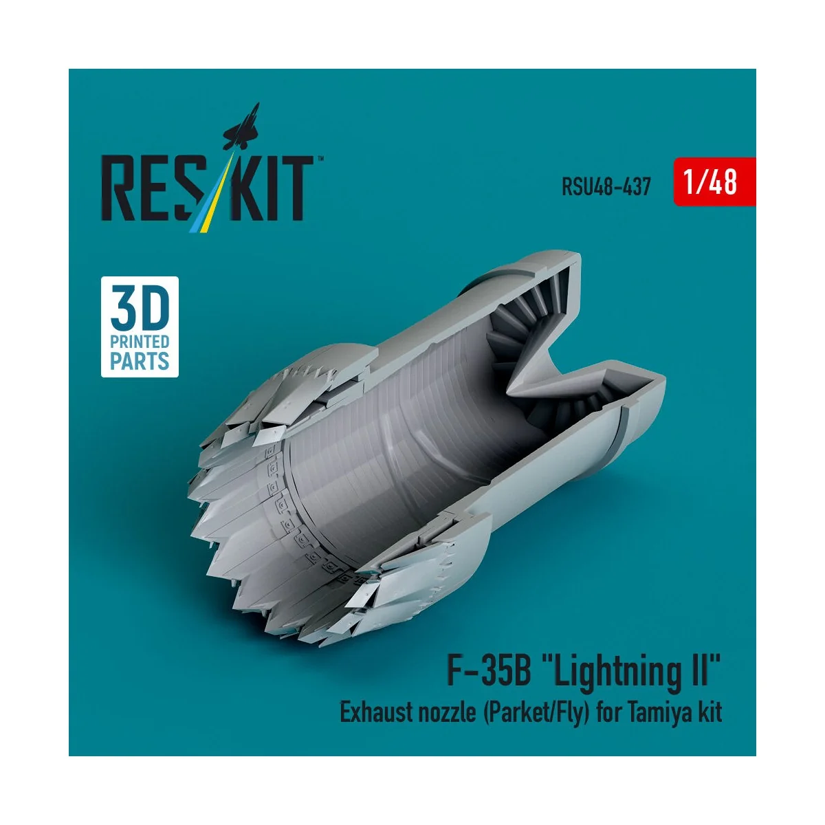 ?F-35B Lightning II exhaust nozzle (Parked/Fly) for Tamiya kit (3D ...