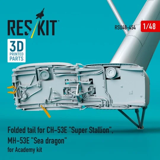 Folded tail for CH-53E Super Stallion, MH-53E Sea dragon for Academ...