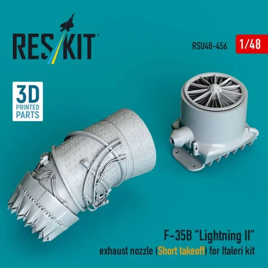 F-35B Lightning II exhaust nozzle (Short takeoff) for Italeri kit (...