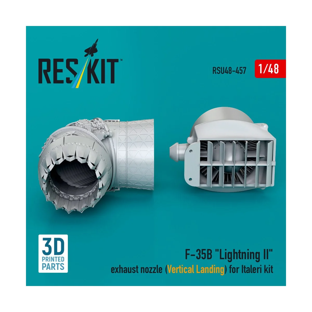 F-35B Lightning Exhaust nozzle (Vertical Landing) for Italeri kit (...