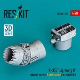 F-35B Lightning II exhaust nozzle (Short takeoff) for Italeri kit (... 2