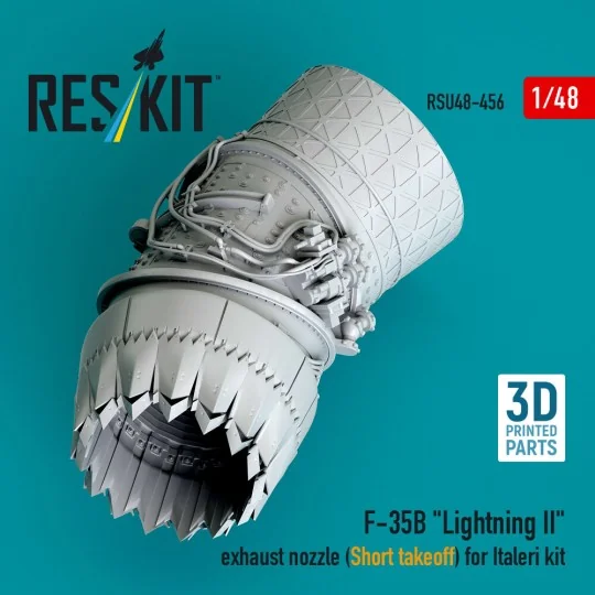 F-35B Lightning II exhaust nozzle (Short takeoff) for Italeri kit (...