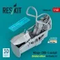 Mirage-2000-5 cockpit (Detailed edition) for Kinetic kit (3D Printe...