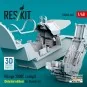 Mirage 2000C cockpit (Detailed edition) for Kinetic kit (3D Printed... Mirage 2000C cockpit (Detailed edition) for Kinetic kit (3D Printed...