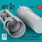 F-4 (B, C, D, N) Phantom II exhaust nozzles for Zoukei-Mura kit (3D...