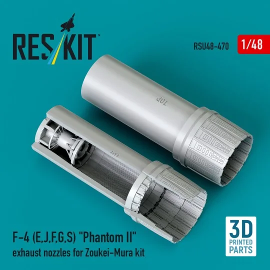 F-4 (E, J, F, G, S) Phantom II exhaust nozzles for Zoukei-Mura kit ... F-4 (E, J, F, G, S) Phantom II exhaust nozzles for Zoukei-Mura kit ...