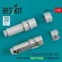F-111 (A, B, C, D, E) (EF-111) exhaust nozzles (open & closed) for ...
