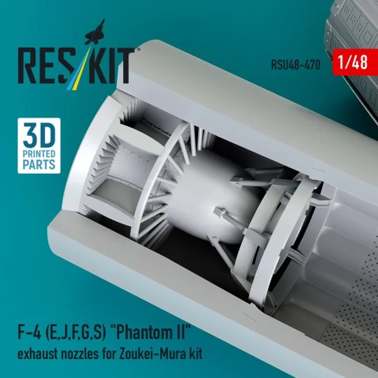 F-4 (E, J, F, G, S) Phantom II exhaust nozzles for Zoukei-Mura kit ... F-4 (E, J, F, G, S) Phantom II exhaust nozzles for Zoukei-Mura kit ...