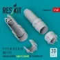 F-111 (A, B, C, D, E) (EF-111) exhaust nozzles (open & closed) for ...