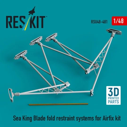 Sea King blade fold restraint systems for Airfix kit (3D Printed), ...