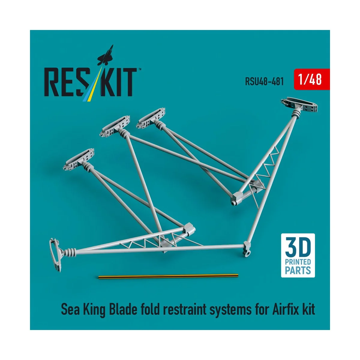 Sea King blade fold restraint systems for Airfix kit (3D Printed), ...