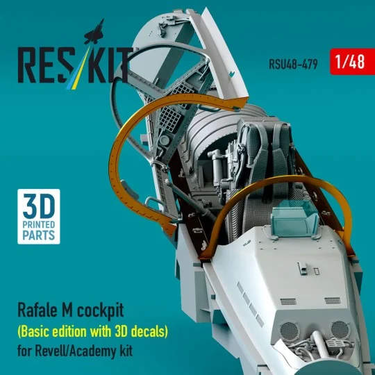 Rafale M cockpit (Basic edition with 3D decals) for Revell/Academy ... Rafale M cockpit (Basic edition with 3D decals) for Revell/Academy ...