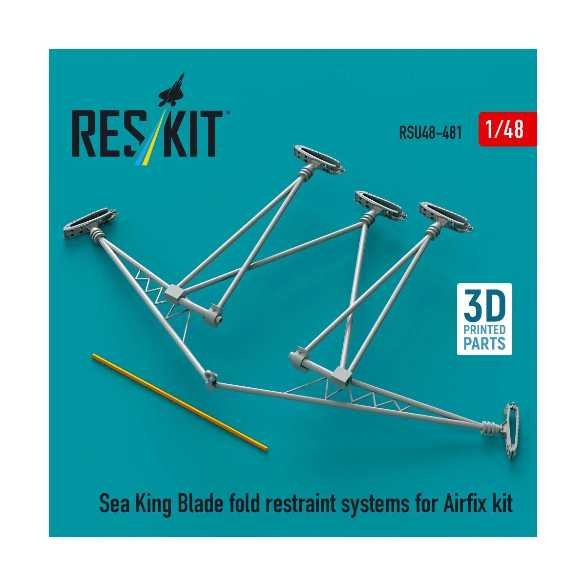 Sea King blade fold restraint systems for Airfix kit (3D Printed), ...