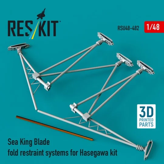 Sea King blade fold restraint systems for Hasegawa kit (3D Printed)...
