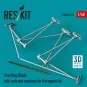 Sea King blade fold restraint systems for Hasegawa kit (3D Printed)...