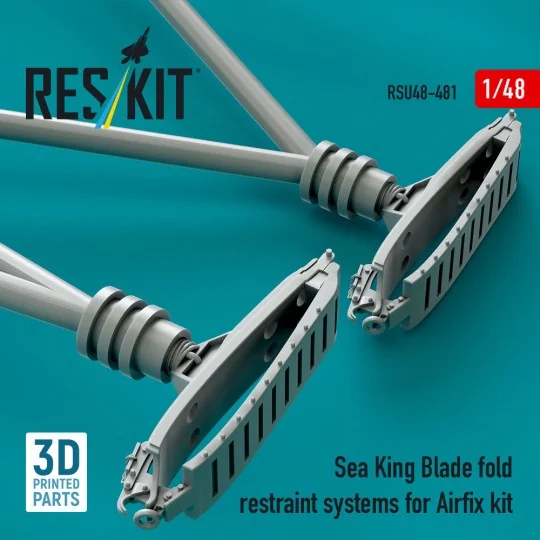 Sea King blade fold restraint systems for Airfix kit (3D Printed), ...