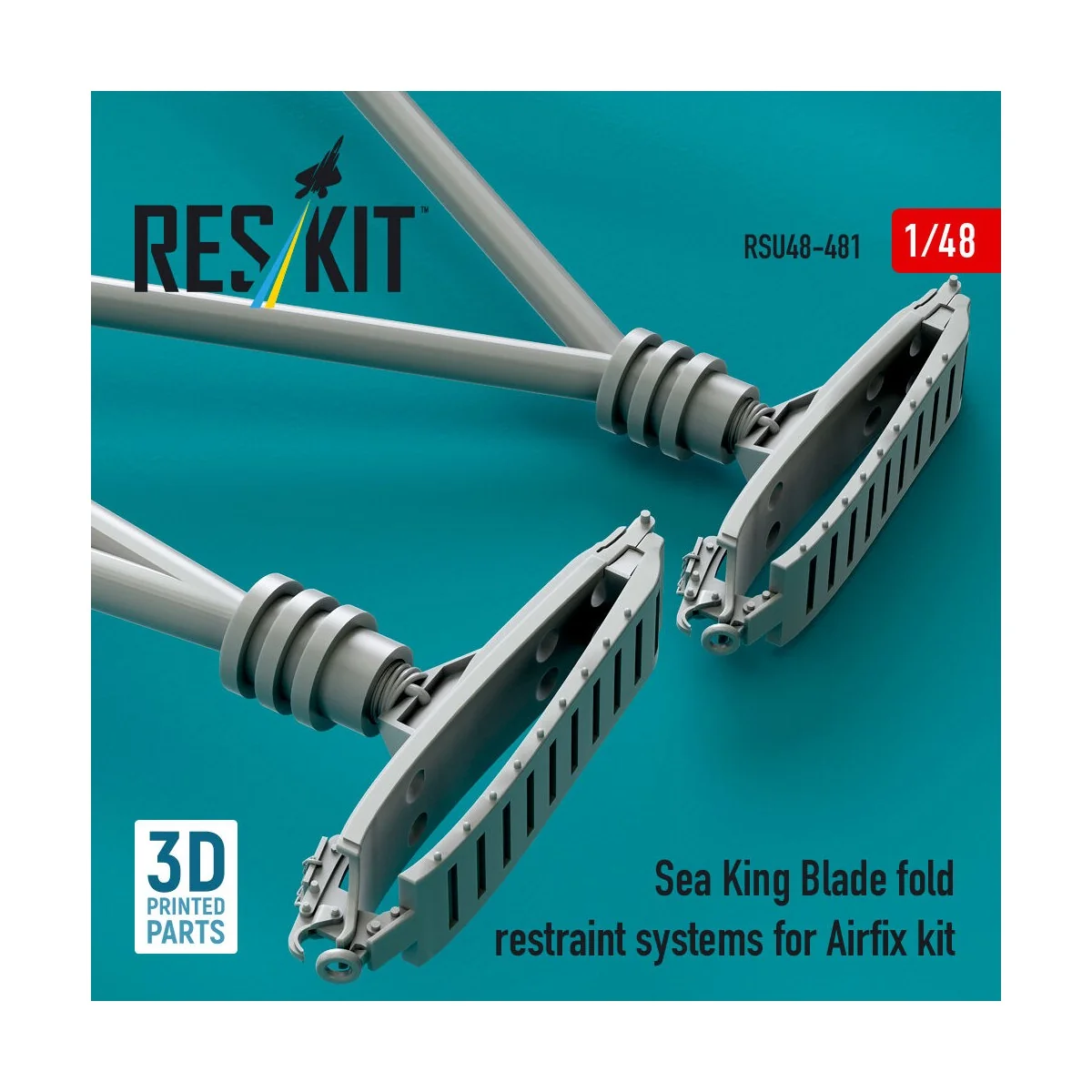 Sea King blade fold restraint systems for Airfix kit (3D Printed), ...