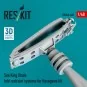 Sea King blade fold restraint systems for Hasegawa kit (3D Printed)...