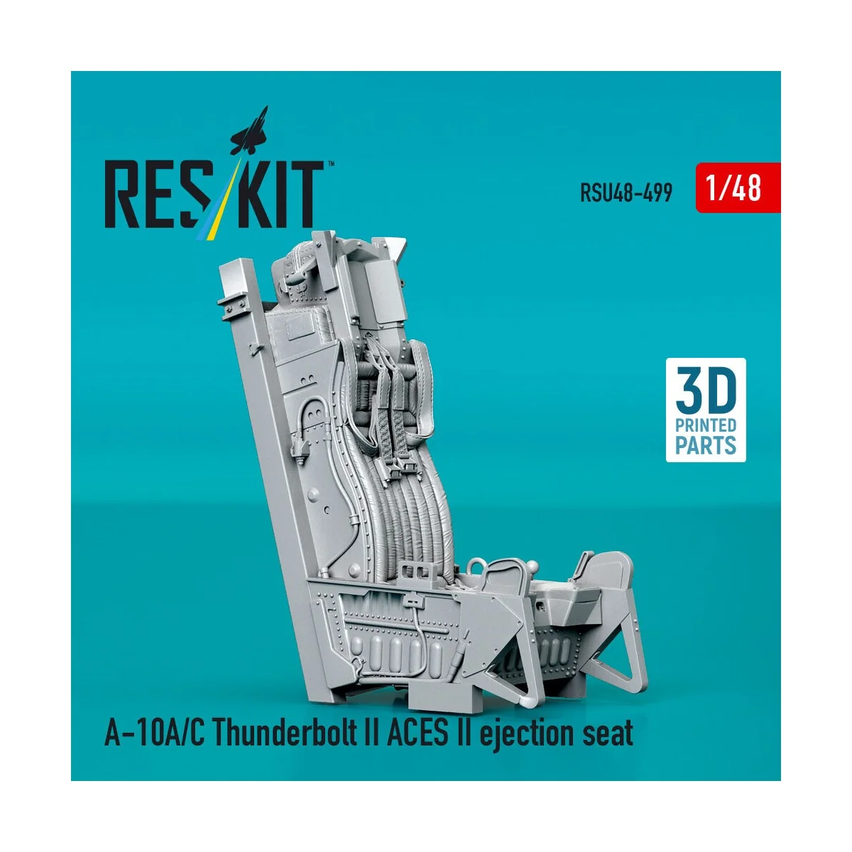 A-10A/C Thunderbolt II ACES II ejection seat (3D Printed), 1/48 - R... A-10A/C Thunderbolt II ACES II ejection seat (3D Printed), 1/48 - R...