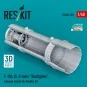 F-104 (S, G-late) Starfighter exhaust nozzle for Kinetic kit (3D Pr...