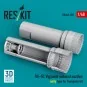 RA-5C Vigilante exhaust nozzles early type for Trumpeter kit (3D Pr...