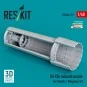 IAI Kfir exhaust nozzle for Kinetic / Wingman kit (3D Printed), 1/4...