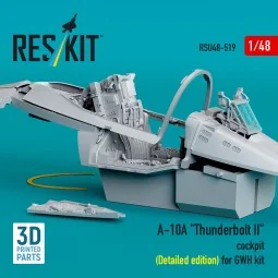 A-10A Thunderbolt II cockpit (Detailed edition) for GWH kit (3D Pri... 2
