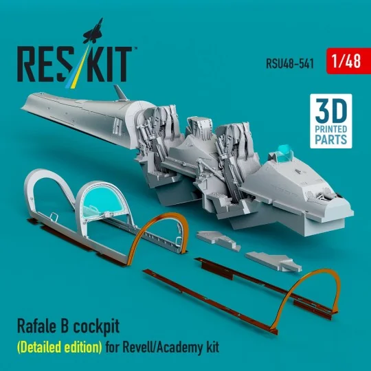 Rafale B cockpit cockpit (Detailed edition) for Revell/Academy kit ...