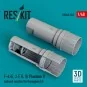 F-4 (E, J, F, G, S) Phantom II exhaust nozzles for Hasegawa kit (3D... F-4 (E, J, F, G, S) Phantom II exhaust nozzles for Hasegawa kit (3D...