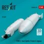 1200 L fuel tanks French Jaguar (2 pcs) (3D Printed), 1/48 - ResKit...
