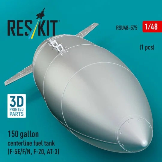 150 gallon centerline fuel tank (F-5E/F/N, F-20, AT-3) (1 pcs) (3D ...