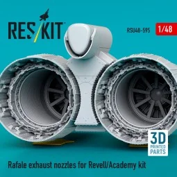 Rafale exhaust nozzles for Revell/Academy kit (3D Printed), 1/48 - ... 2