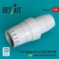 F-16 Fighting Falcon (F100-PW-220) open exhaust nozzle for Kinetic ...