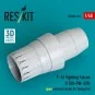 F-16 Fighting Falcon (F100-PW-229) open exhaust nozzle for Tamiya k...